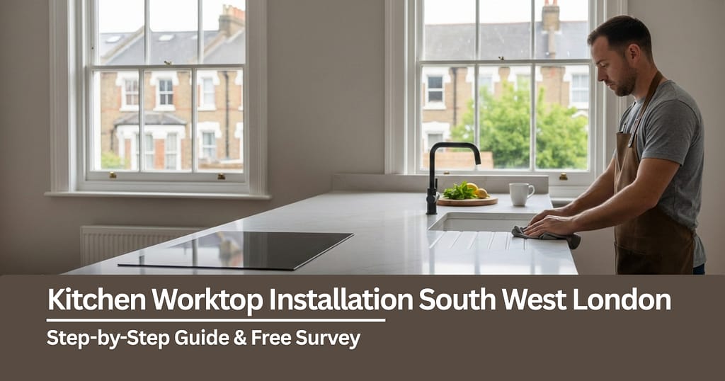 Kitchen Worktop Installation South West London Step-by-Step Guide & Free Survey by SY Stone