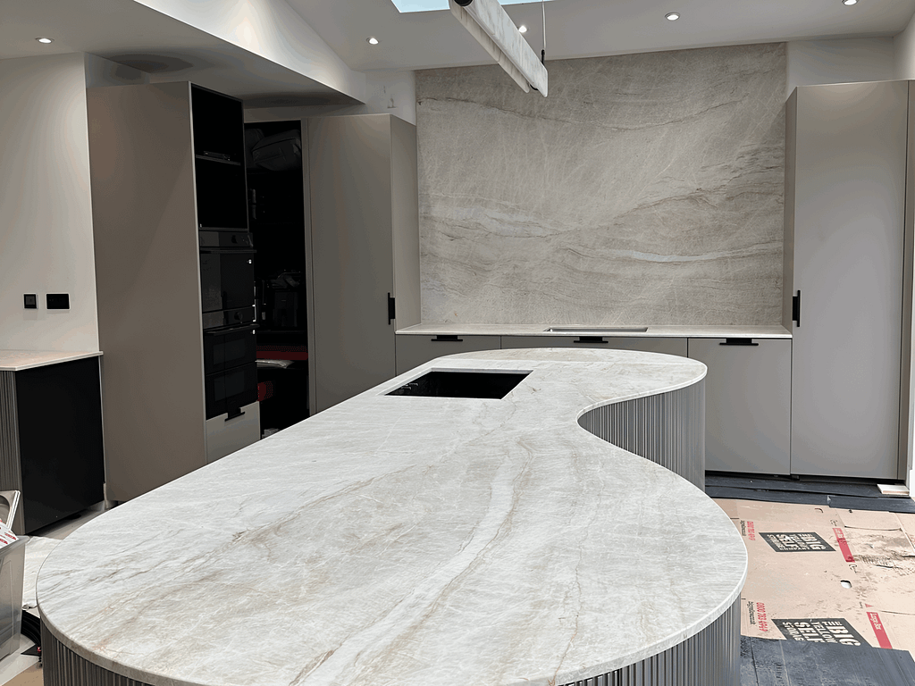 Marble Kitchen Worktop Fitter & Installation in London by SY Stone