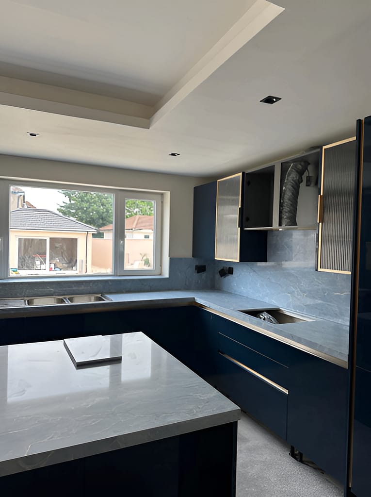 Kitchen worktop installation sy stone